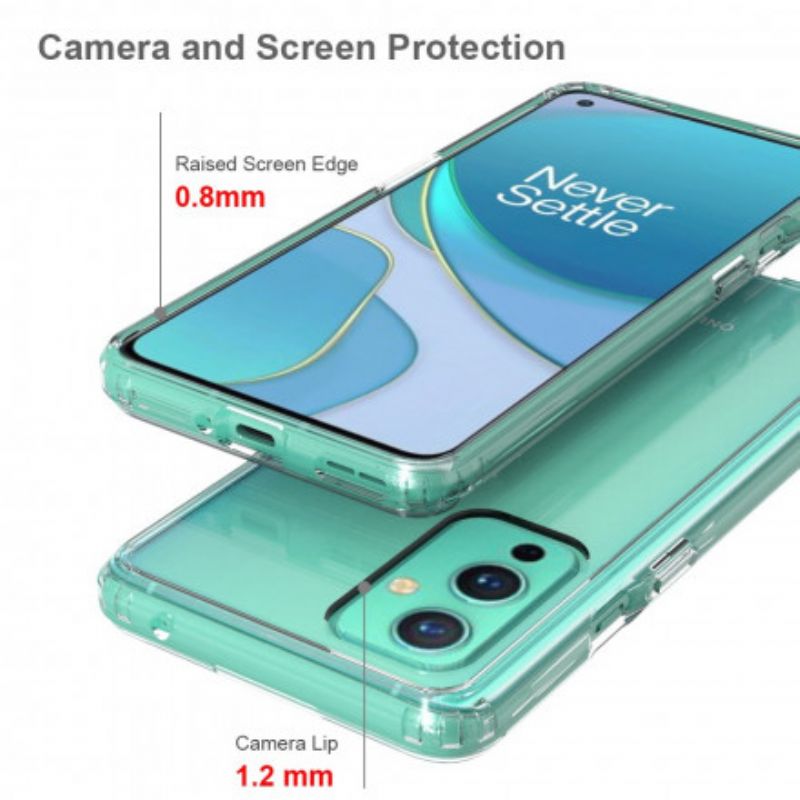 Cover OnePlus 9 Transparent Hybrid Design