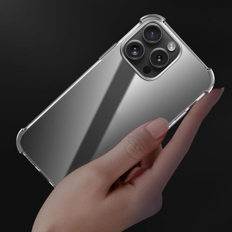 Cover iPhone 16 Pro Telefon Etui Gennemsigtig Stødsikker