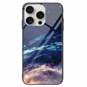 Cover Til iPhone 16 Pro Mælkevej Af Hærdet Glas