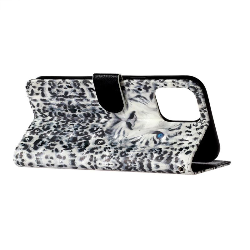 Flip Cover Til iPhone 16 Pro Leopardrem