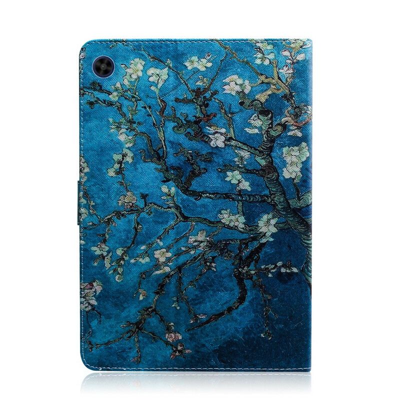 Læder Cover Huawei MatePad T 8 Blomstrende Grene