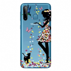 Cover Samsung Galaxy M11 Blomsterpige