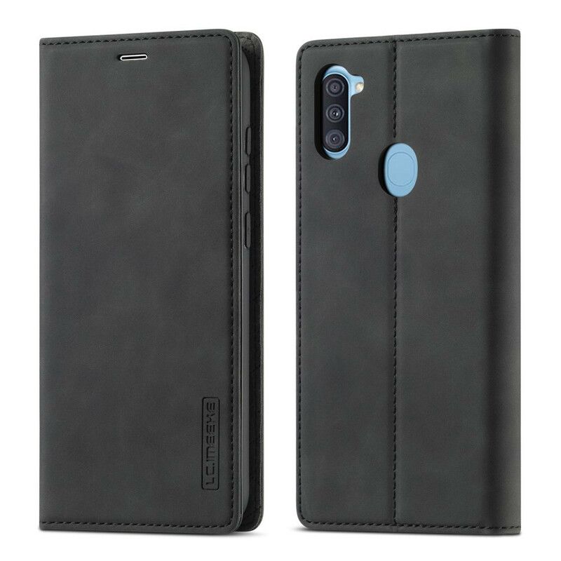 Cover Samsung Galaxy M11 Flip Cover Lc.imeeke Lædereffekt