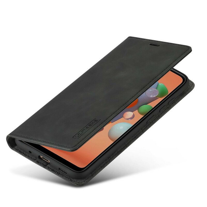 Cover Samsung Galaxy M11 Flip Cover Lc.imeeke Lædereffekt