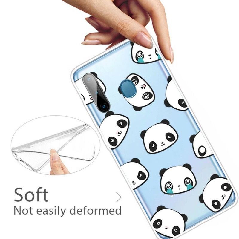 Cover Samsung Galaxy M11 Transparente Sentimentale Pandaer