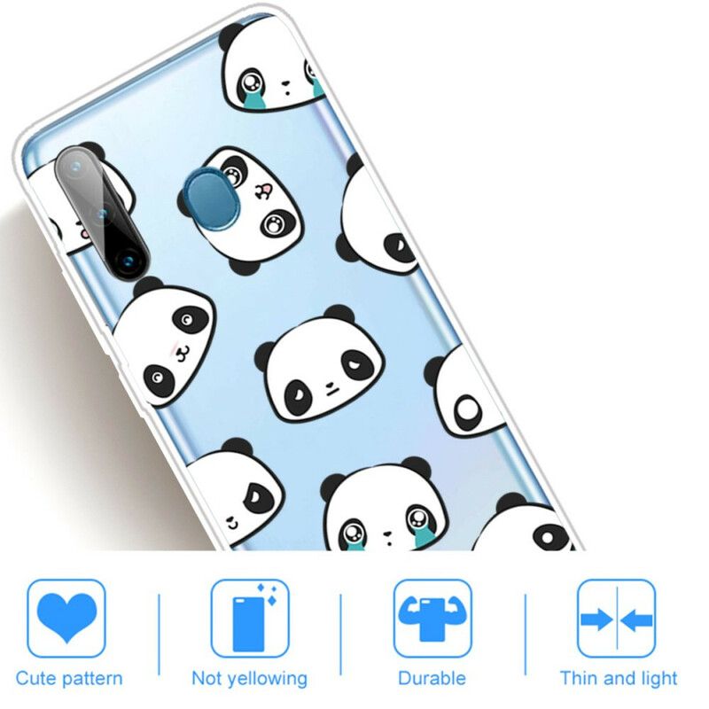 Cover Samsung Galaxy M11 Transparente Sentimentale Pandaer