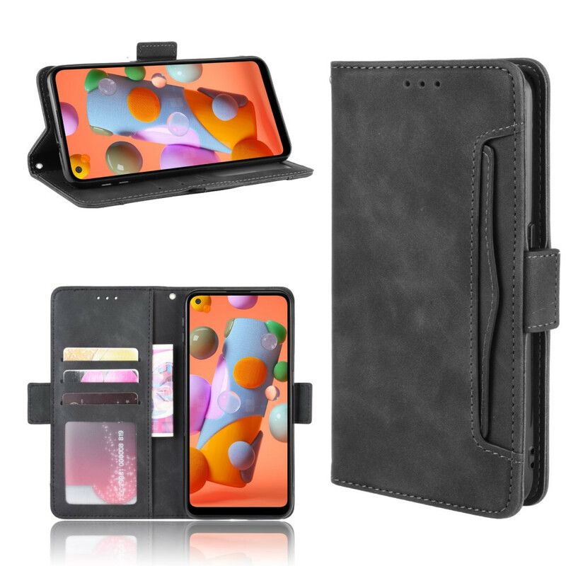 Flip Cover Samsung Galaxy M11 Førsteklasses Multikort