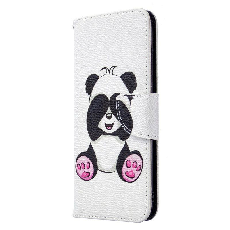 Flip Cover Samsung Galaxy M11 Panda Sjov