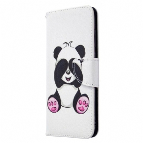 Flip Cover Samsung Galaxy M11 Panda Sjov