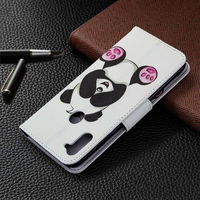 Flip Cover Samsung Galaxy M11 Panda Sjov