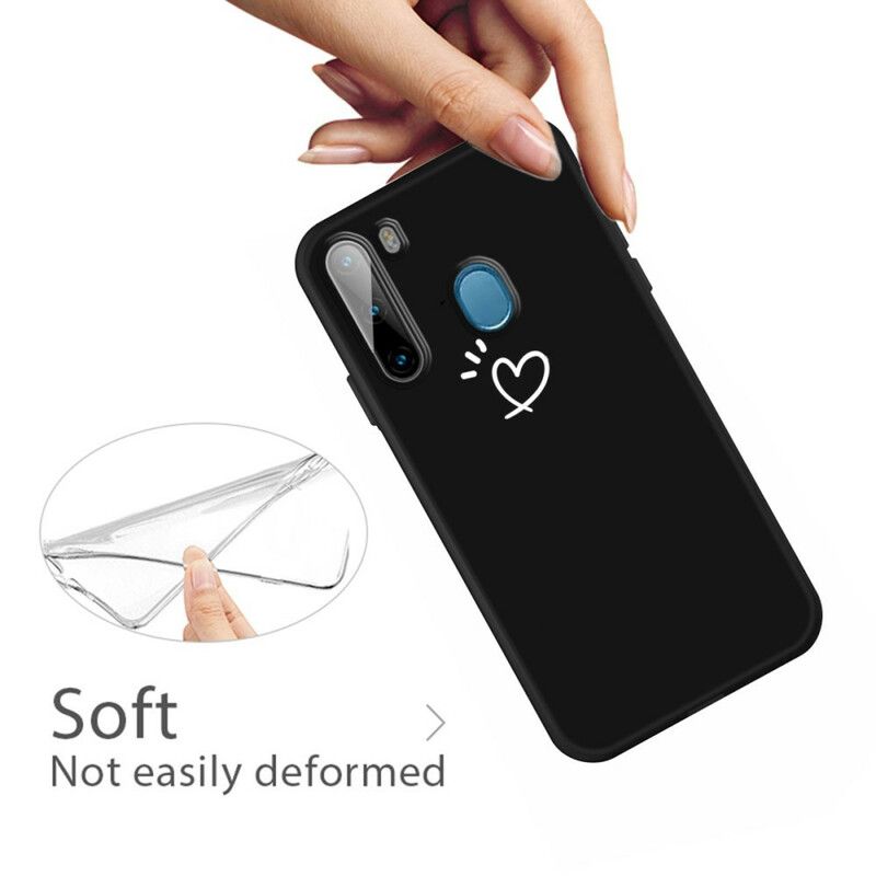 Mobilcover Samsung Galaxy M11 Beating Heart Silikone