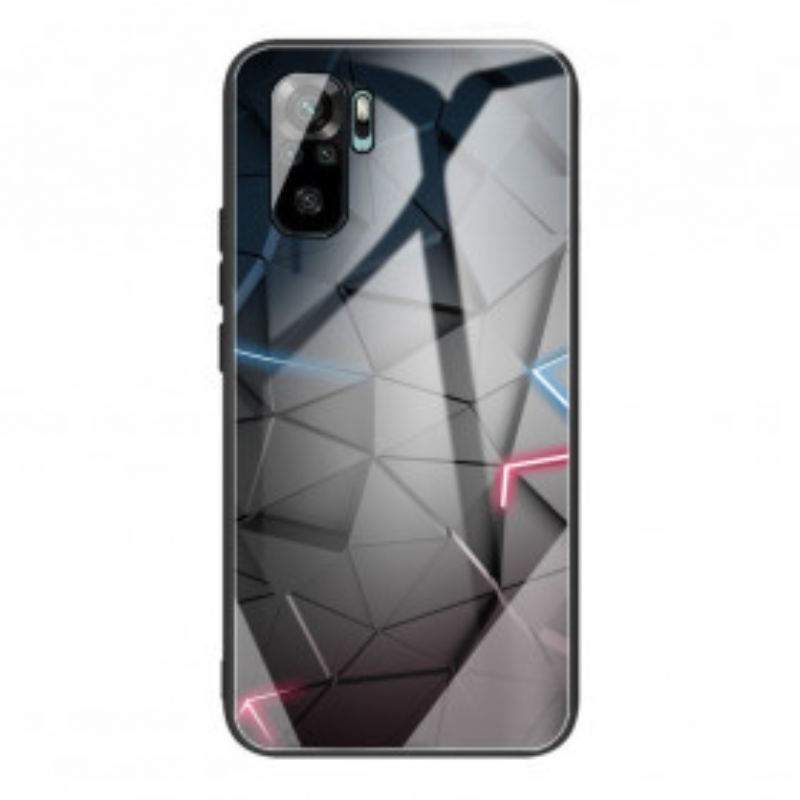 Cover Poco M5s Hærdet Glas Geometri