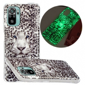 Cover Poco M5s Leopard Fluorescerende