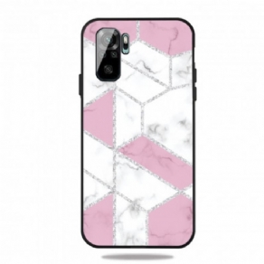 Mobilcover Poco M5s Glitter Marmor