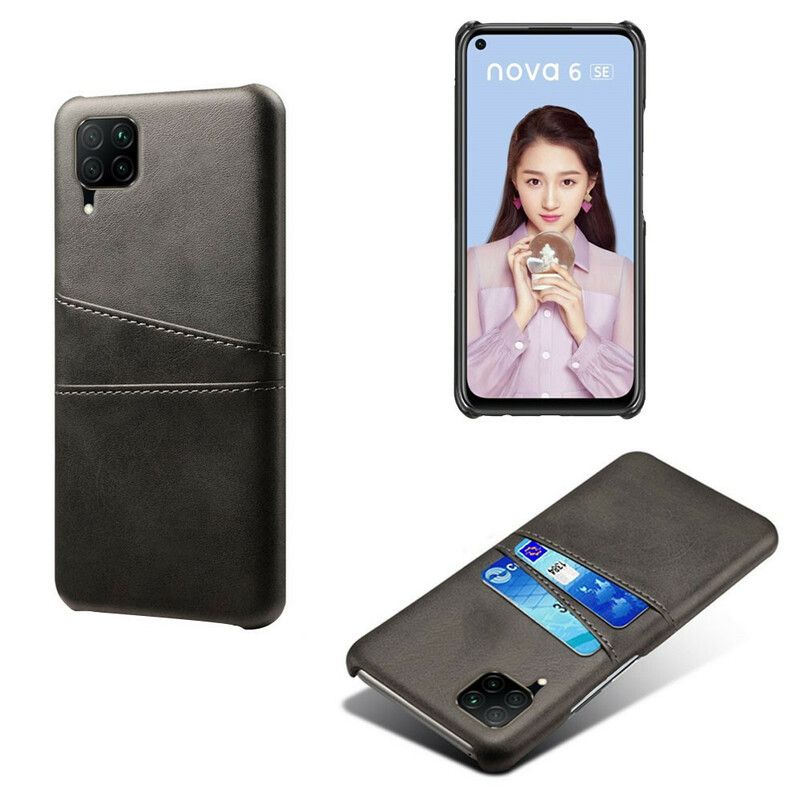 Cover Huawei P40 Lite Dobbelt Kortholder Ksq