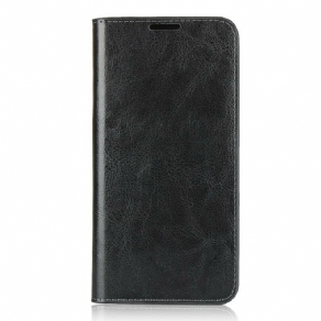 Cover Huawei P40 Lite Flip Cover Ægte Læder