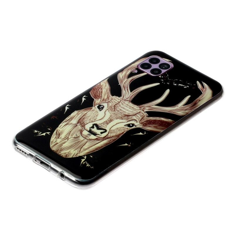 Cover Huawei P40 Lite Fluorescerende Majestic Stag