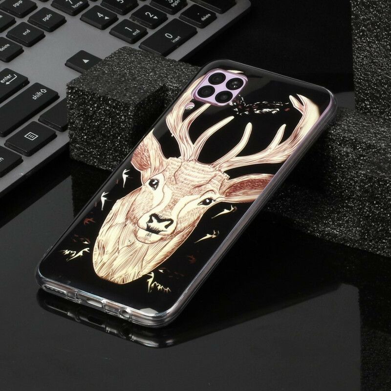 Cover Huawei P40 Lite Fluorescerende Majestic Stag