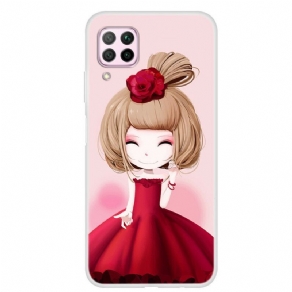 Cover Huawei P40 Lite Manga Lady