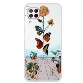 Cover Huawei P40 Lite Natursommerfugle