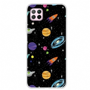 Cover Huawei P40 Lite Planet Galaxy