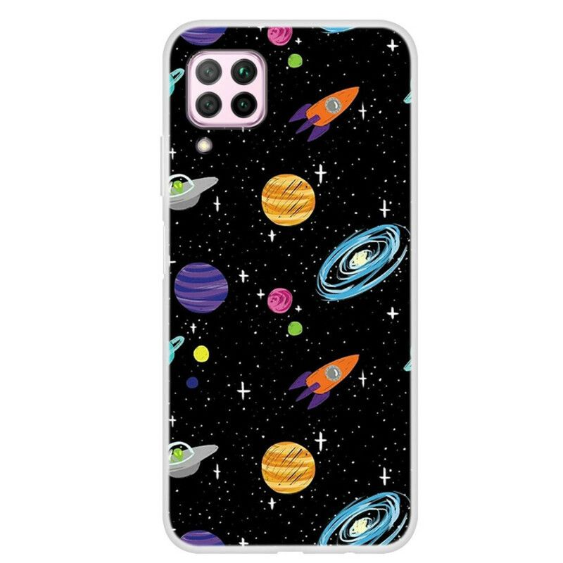 Cover Huawei P40 Lite Planet Galaxy