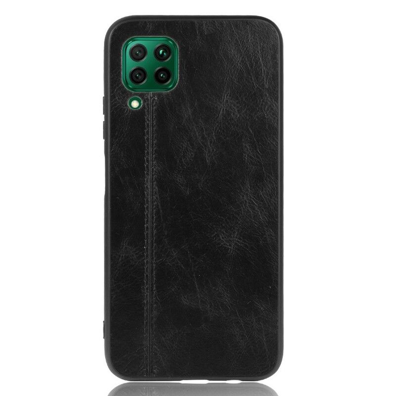 Cover Huawei P40 Lite Stil Lædersøm