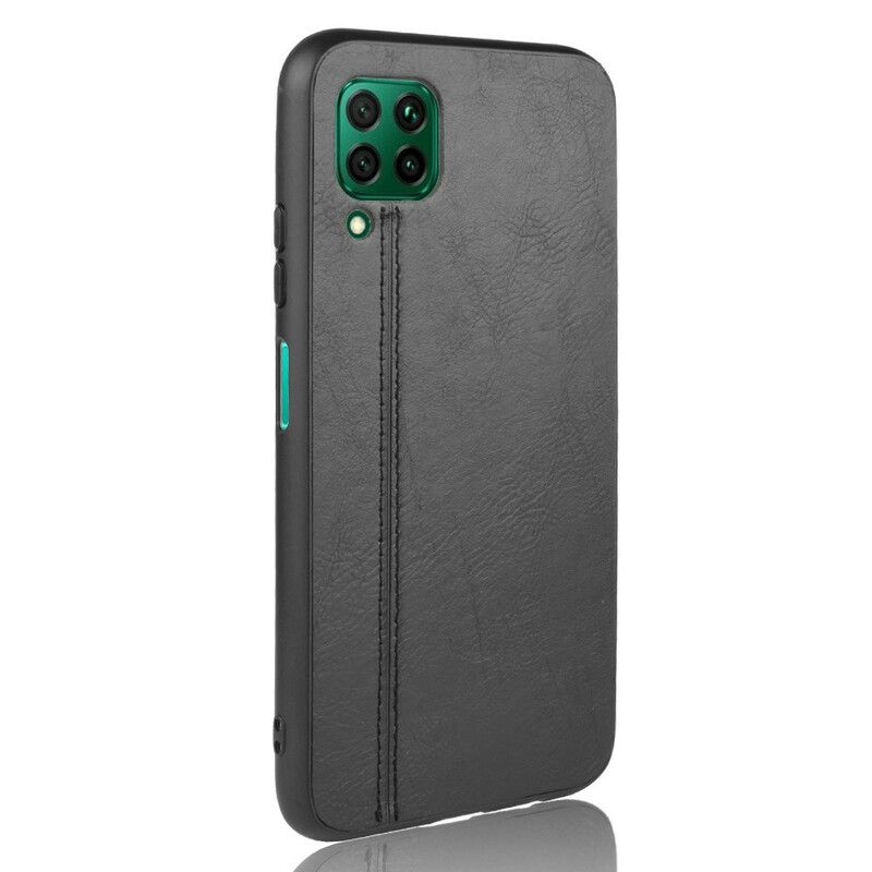 Cover Huawei P40 Lite Stil Lædersøm