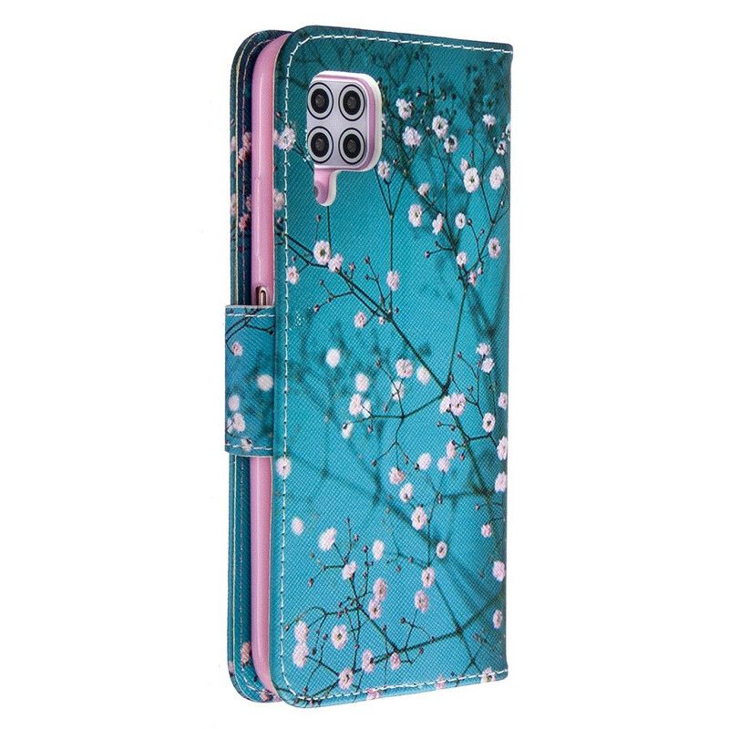 Flip Cover Huawei P40 Lite Blomstrende Træ