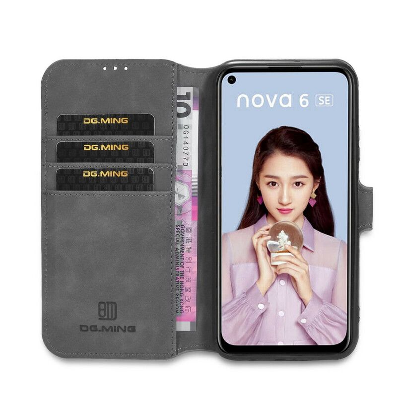 Flip Cover Huawei P40 Lite Dg.ming Retro