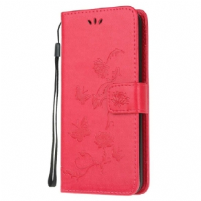 Flip Cover Huawei P40 Lite Fortryllede Sommerfugle