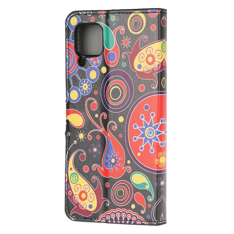 Flip Cover Huawei P40 Lite Galaxy Design