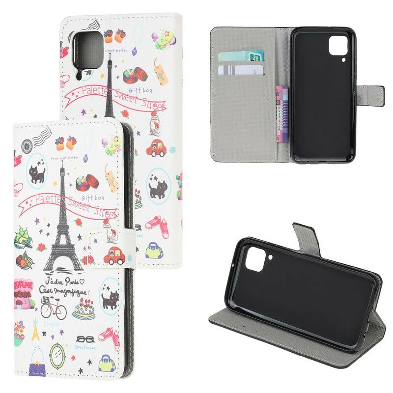 Flip Cover Huawei P40 Lite Jeg Elsker Paris