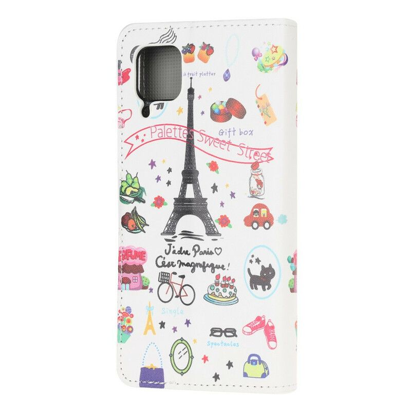 Flip Cover Huawei P40 Lite Jeg Elsker Paris