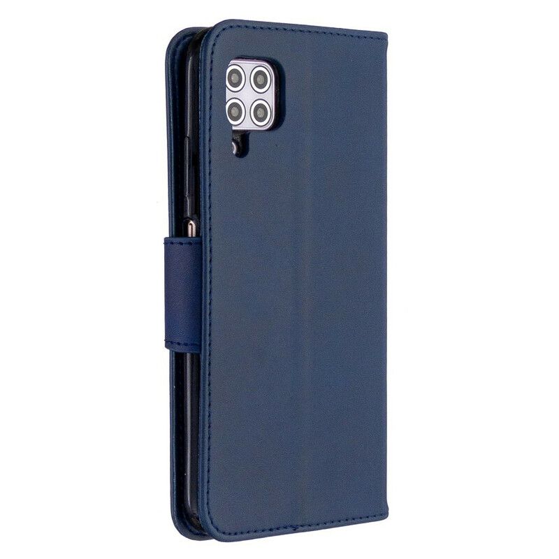 Flip Cover Huawei P40 Lite Læder Cover Glat Skrå Klap