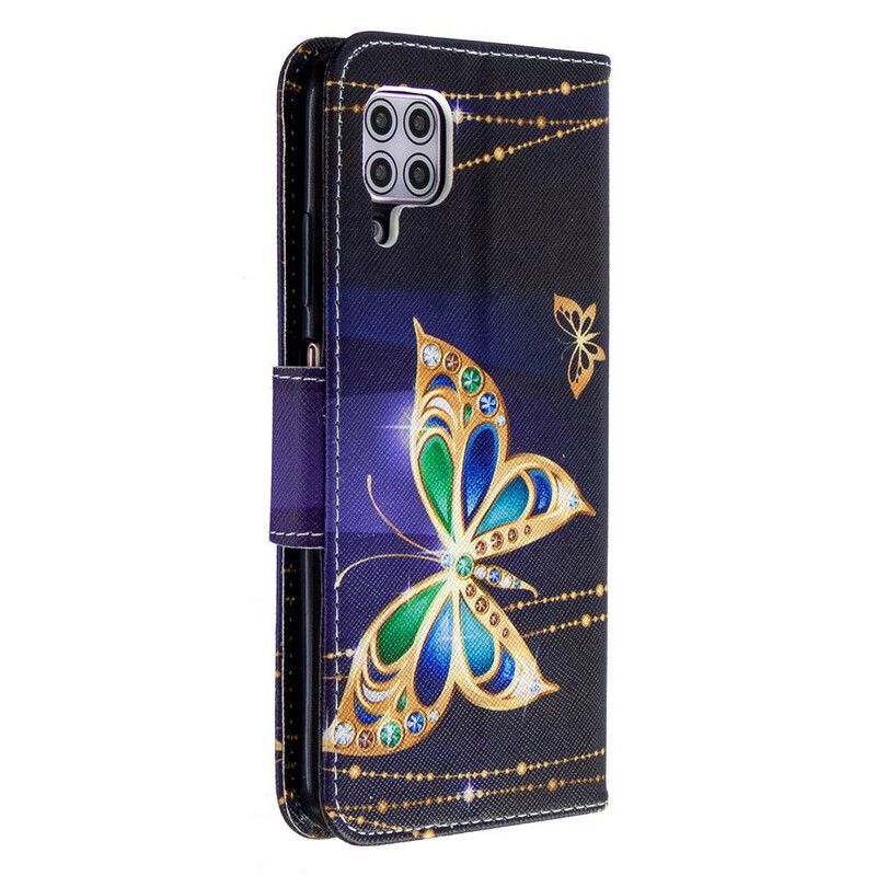 Flip Cover Huawei P40 Lite Sommerfuglekonger