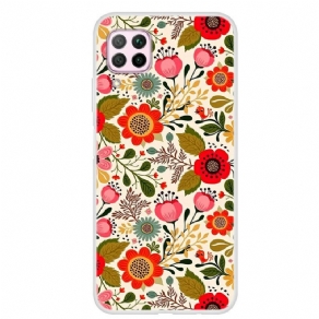 Mobilcover Huawei P40 Lite Blomstertapet