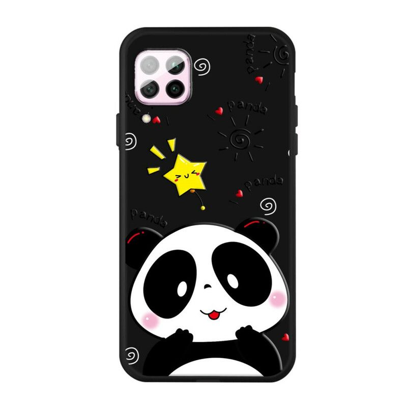 Mobilcover Huawei P40 Lite Panda Star