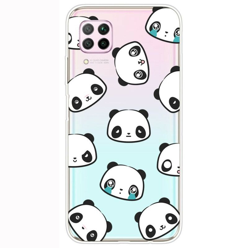 Mobilcover Huawei P40 Lite Sentimentale Pandaer