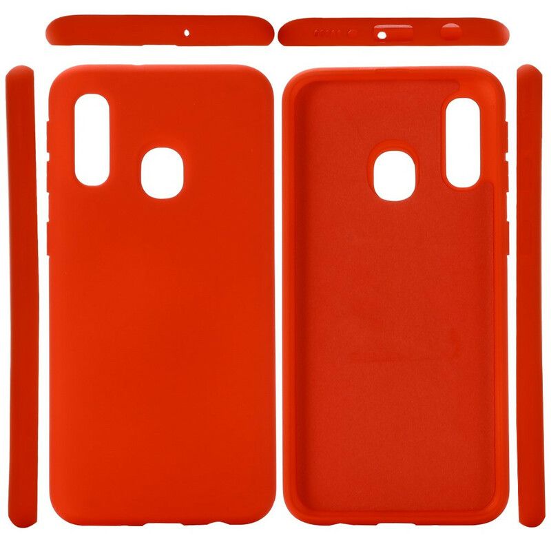 Cover Samsung Galaxy A30 / A20 Flydende Silikone Design