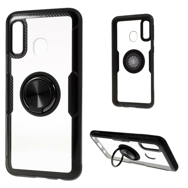 Cover Samsung Galaxy A30 / A20 Transparent Med Ring-support