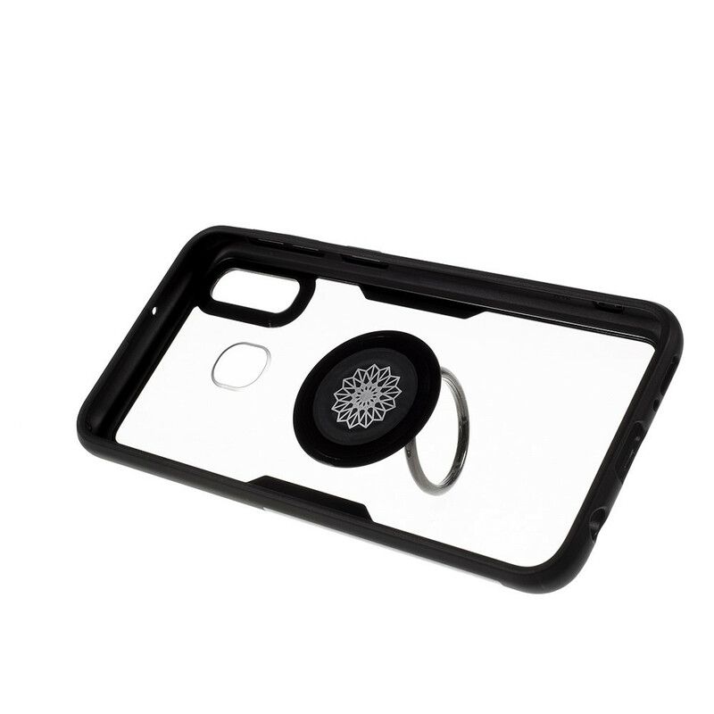 Cover Samsung Galaxy A30 / A20 Transparent Med Ring-support