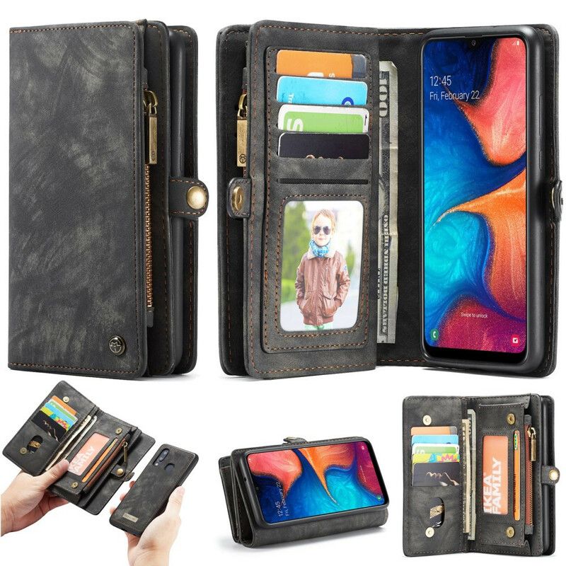 Flip Cover Samsung Galaxy A30 / A20 Caseme Aftagelig