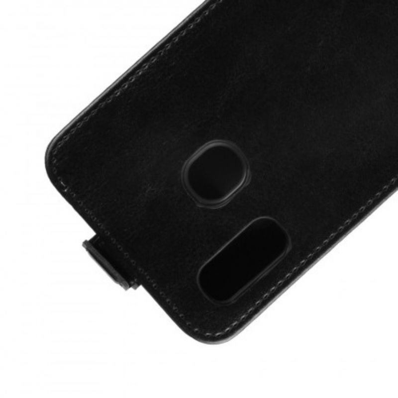 Flip Cover Samsung Galaxy A30 / A20 Læder Cover Foldbar Lædereffekt