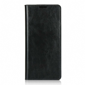 Cover OnePlus 8 Flip Cover Ægte Læder