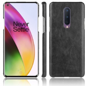 Cover OnePlus 8 Performance Litchi-lædereffekt