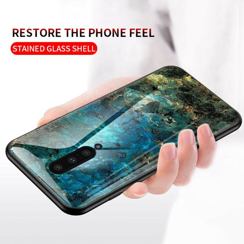 Cover OnePlus 8 Premum Farver Hærdet Glas