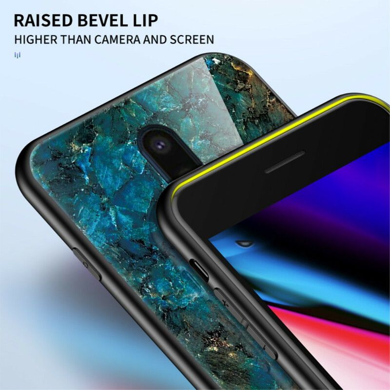 Cover OnePlus 8 Premum Farver Hærdet Glas