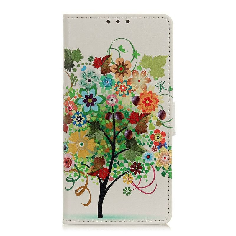 Flip Cover OnePlus 8 Blomstrende Træ