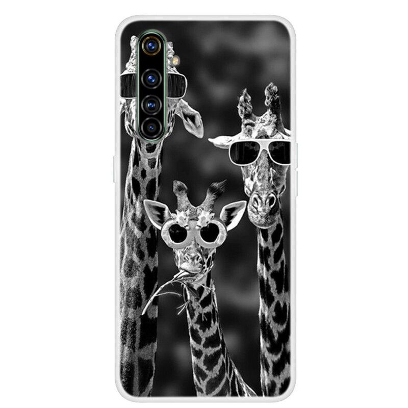 Cover Realme 6 Bebrillede Giraffer